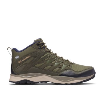 Columbia Wayfinder Mid OutDry, Botas De Montaña Verdes Para Hombre | 245037-RJH